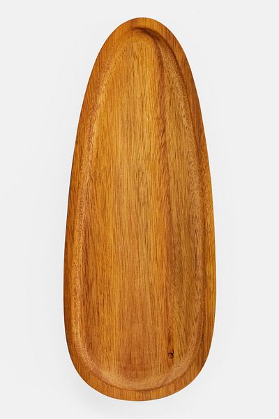 Bombay Acacia Wood Serving Tray, Tan