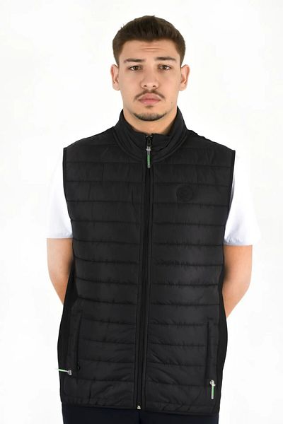 ATMACASM Black Men's Vest