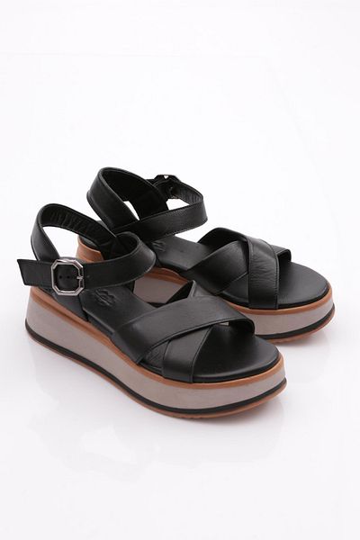 DGN Black Women's Sandals 231135108