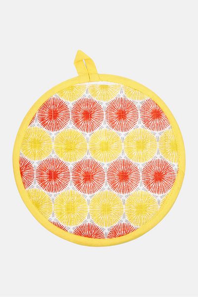 Sttelli Starburst Pot Holder, Yellow