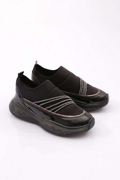 DGN P5 Pantofi sport cu dungi din funie de piatră pentru femei
