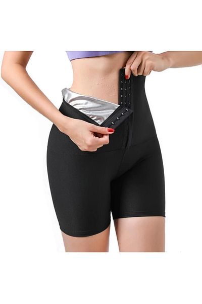 WAKOR Sauna Shorts - Agraphed, Thermal Slimming, Lifting, Helping Burn Fat and Lose Weight W441