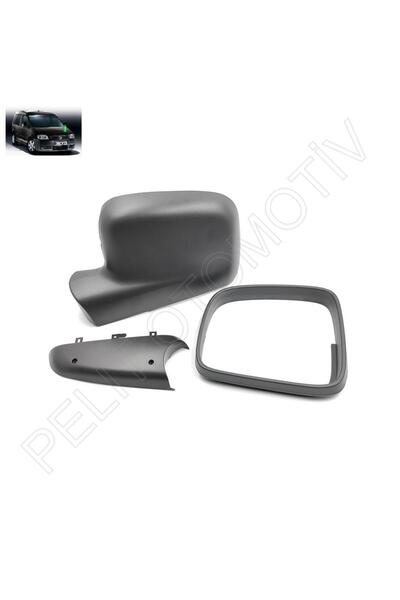 PELİTOTOMOTİV Caddy Sol Dış Ayna Kapak Seti 7H1857527A 7E1857603 7E1858553 (2...