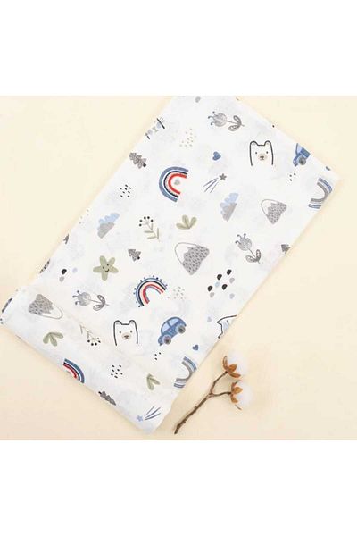 Alpıno MUSLIN COVER Alpinobaby 100% COTTON (85 cm*85 cm)