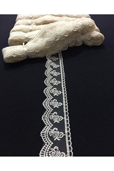 Butik İmza tekstil Güpür piyasa desen gül desen Fransız dantel uç küpür 9 metre