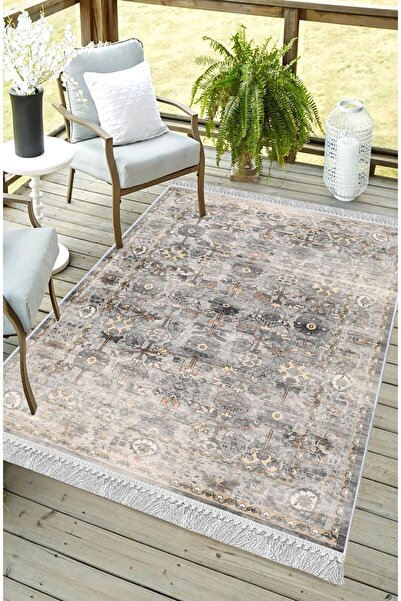 Artızon Dekoratif Modern Vintage Retro Tasarım Kaydırmaz Taban Renkli Salon Y...