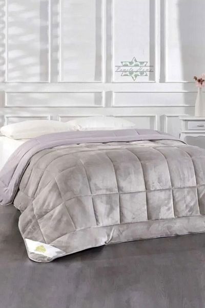 SİHİRLİ AYAKLAR Double Sided Soft Plush Fleece - Silicone Fiber Quilt 195X215