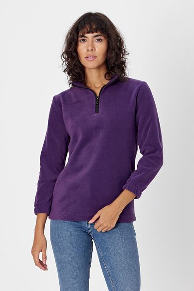 DENSMOOD Normal Mold Embroidered Flower-Proof Sleeve Elastic Fleece
