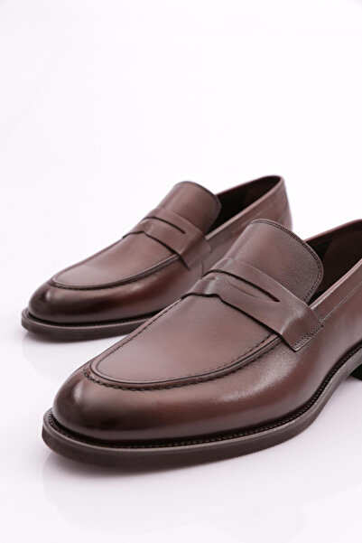 DGN Мъжки класически обувки кафяви антични 341123618