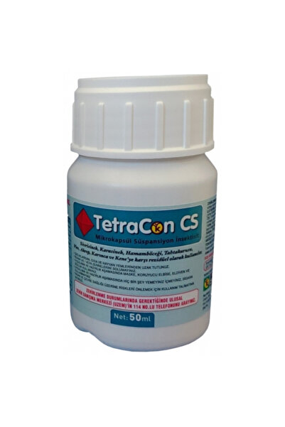 karde tarım TetraCon CS Akrep, Pire, Kene, Hamamböceği, Tahtakurusu Genel Haş...