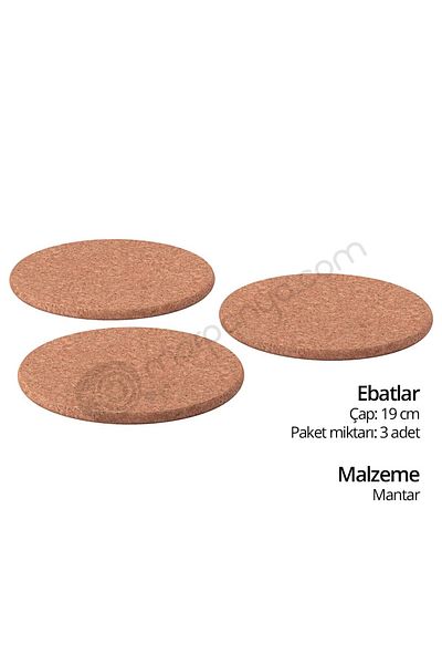 Morpanya Mushroom Trivet Pot Pan Coaster Set of 3 Teapot Pot Coaster