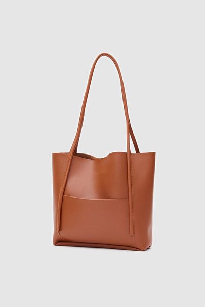 Shule Bags Τσάντα ώμου Maximors Καφέ