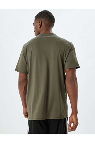 Koton Sport-T-Shirt Basic Kurzarm Rundhalsausschnitt