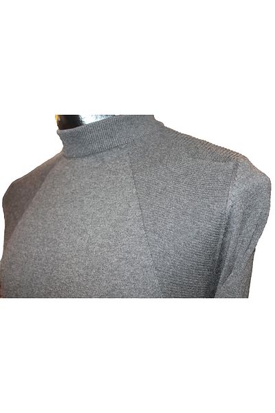 Diandor Men's Half Fisherman Cotton Knitwear Sweater