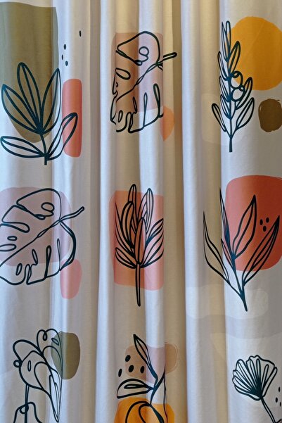 Asf Digital Printing Modern Fund Curtain