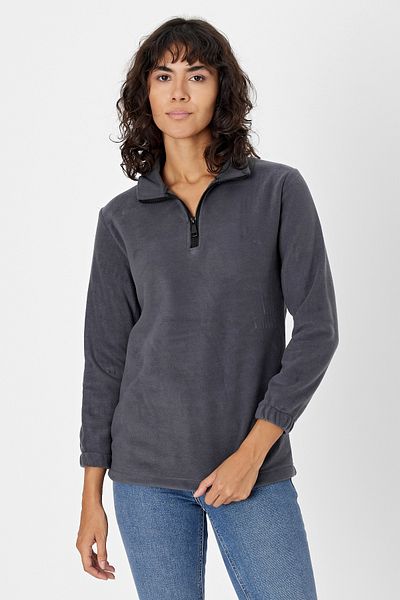 DENSMOOD Normal Mold Embroidered Flower-Proof Sleeve Elastic Fleece
