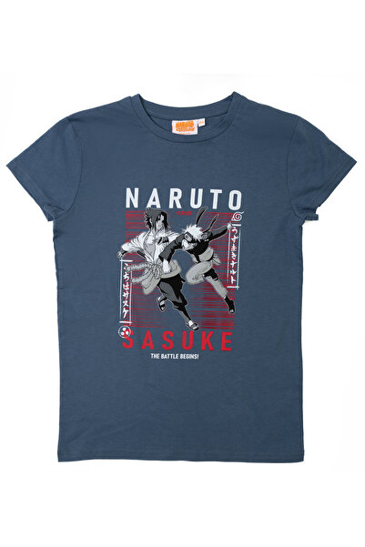 Giyimod تي شيرت أطفال أصلي من NARUTO SASUKE-1180416-إنديجو