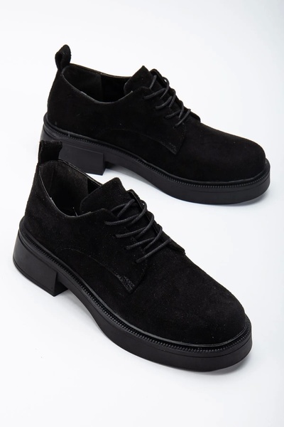 GULT Дамски мокасини с въже Черни