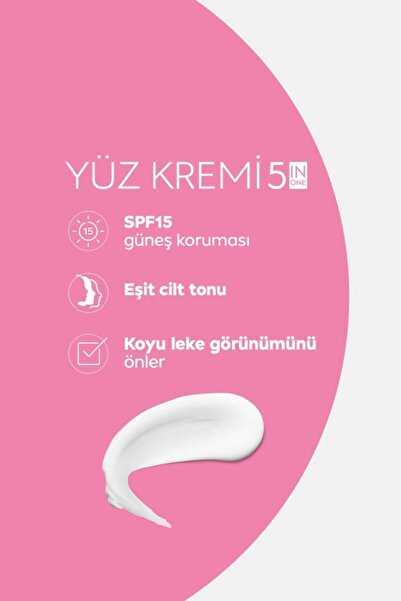 NIVEA Cilt Tonu Eşitleyici Yüz Kremi 100ml, SPF15 Güneş Koruyucu, 24 Saat Nemlendirici, Koyu Leke Görünümü