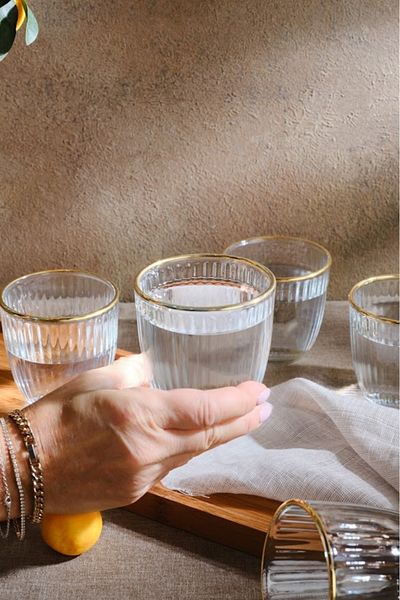 Karaca Ravello 6-Piece Water Glass 270 ml