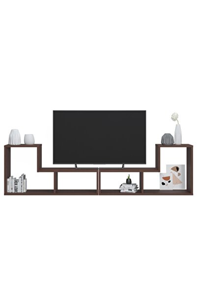 Ruum Store By Doğtaş Legon Modüler Tv Ünitesi Kitaplık Orta Sehpa Ceviz
