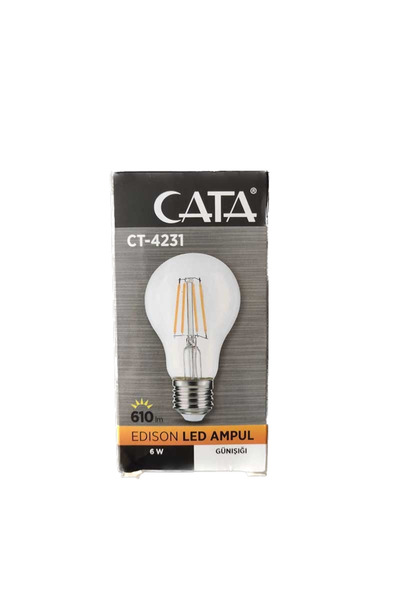 Cata Ct-4231 6w Flament Led Rustik Ampül E27 3200k Günışığı