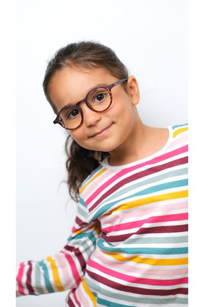SOLEDA 6-12 Years Old Children's Mocha Chocolate Screen Glasses