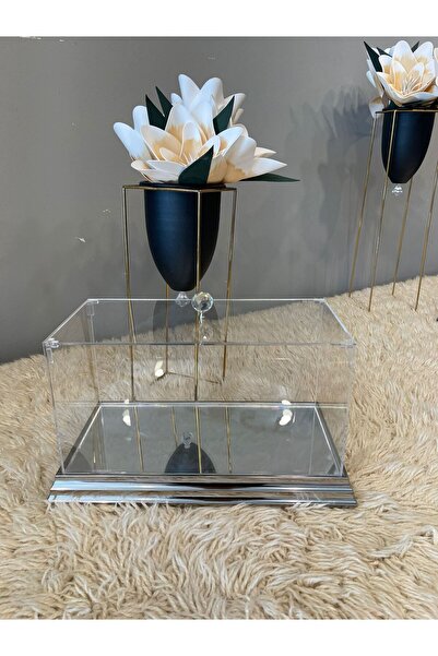 Benjamin Çeyiz Plexi Fanus Orta Boy Pleksi Fanus