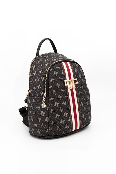 Silver Polo Silver & Polo Smoke - Black Sp1161 Women's Backpack