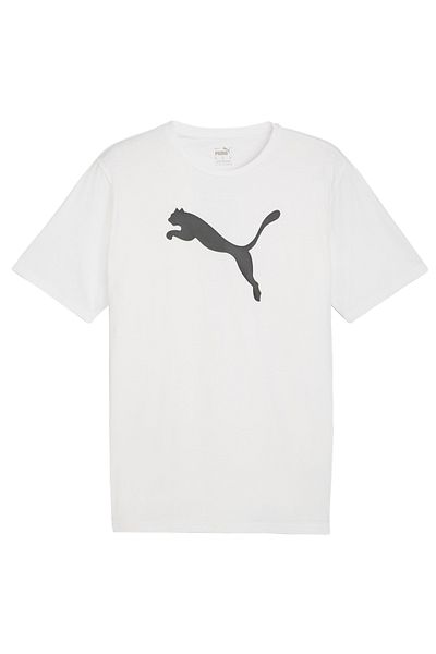 Puma Ανδρικό βαμβακερό μπλουζάκι με λογότυπο Teamrise - 65870504   Λευκός