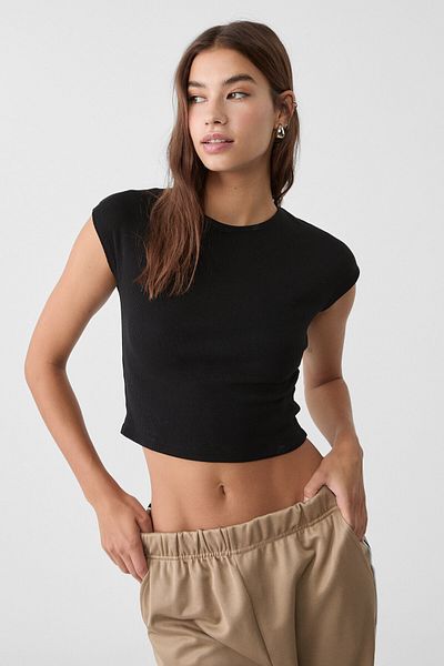 Stradivarius Cap sleeve T-shirt