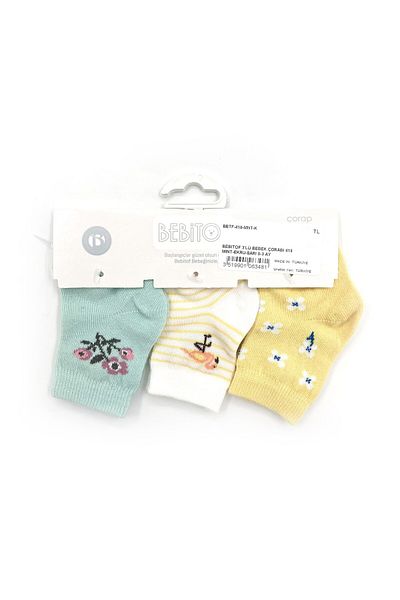 Bebitof Baby Bebitof Baby Socks Set of 3 - 418