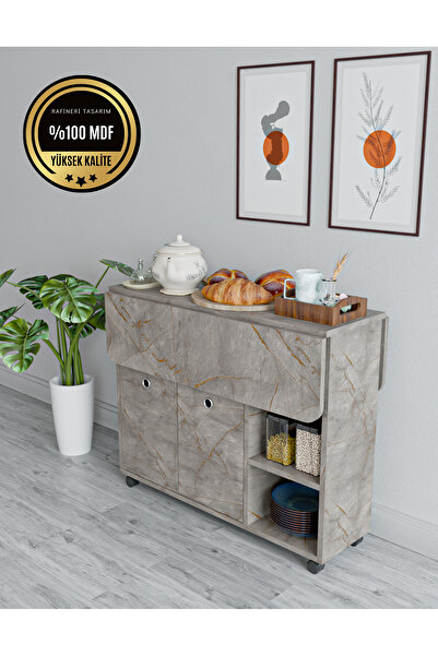 rafineritasarım Butterfly Masa Çok Amaçlı Masa Ve Dolap Katlanır Özellikli