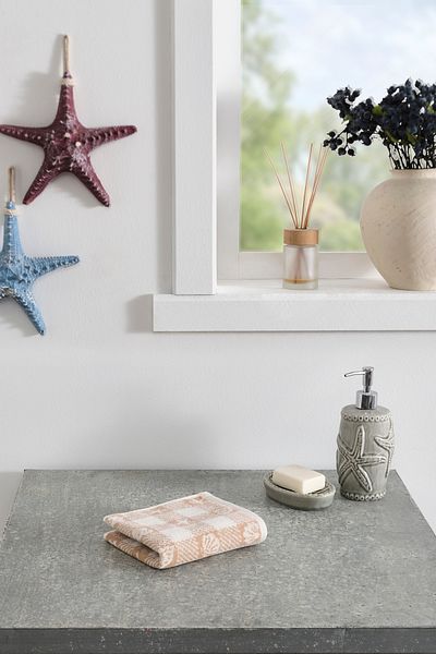 Özdilek Shell Plaid Velvet Kitchen and Drying Towel 30X50 cm