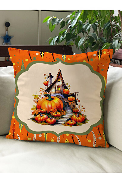 Evmila Есенна тематична калъфка за възглавница 43X43