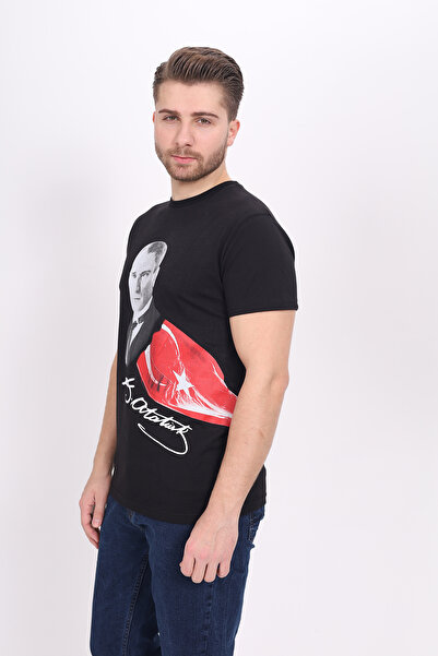 Toontoy Μπλουζάκι Unisex Ataturk με τύπωμα 23093