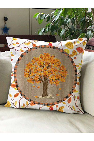 Evmila Есенна тематична калъфка за възглавница 43X43