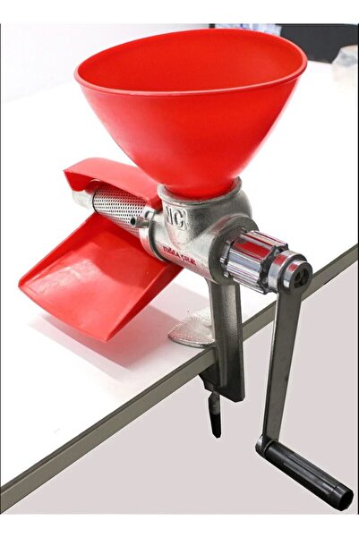 Russet Tuğra Döküm Salça Makinesi Domates Öğütücü