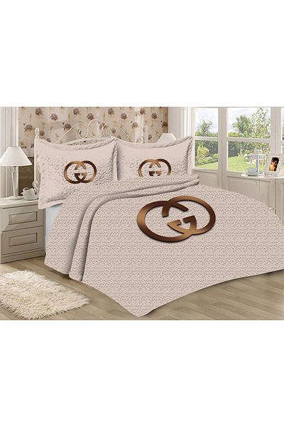 Doruklar Home Collection Modern Patterned Premium Quality Quilted Cotton Filled Velvet Bedspread Set