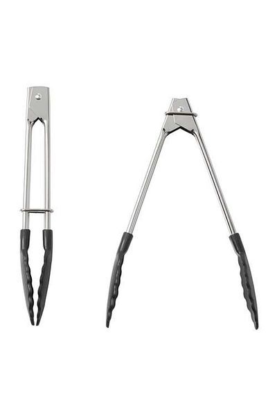 IKEA Tillampad Tongs (2 Pcs) Stainless Steel 18 cm 20452114