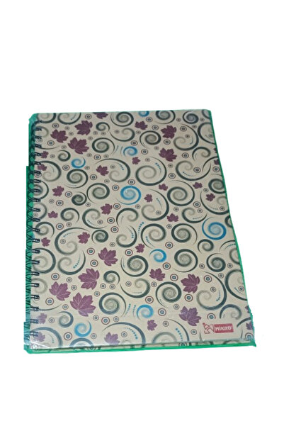 Mikro MİKRO SERT KAPAKLI SPİRALLİ A4 100 SAYFA KARELİ DEFTER