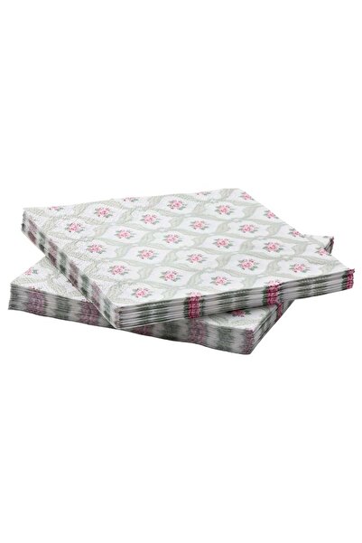 IKEA Forvantad Çiçek Desenli Peçete 33x33 Cm 30 Adet 60236236