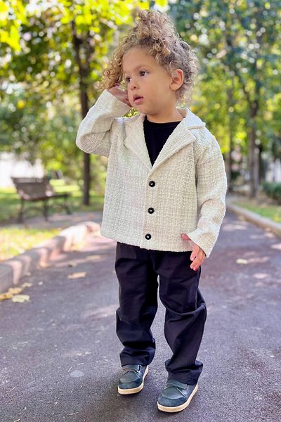 meqlife Jachetă retro unisex sezon 2025 - alb vintage