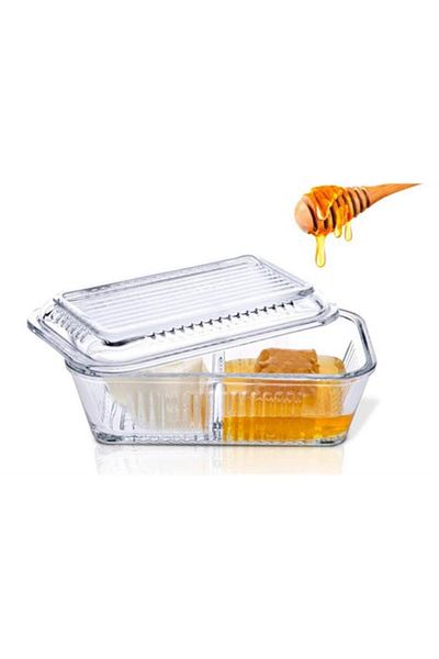 Paşabahçe 96764 Model Frigo Storage Container with Compartment