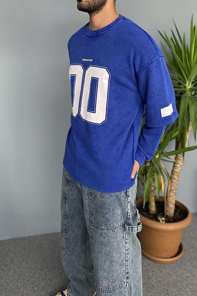 Alışveriş Sokağı Φούτερ Old School με στάμπα Oversize