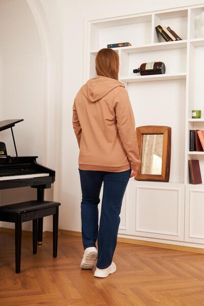 RMG Μπλούζα αθλητικής φόρμας Mink Plus με λεπτομέρεια με φερμουάρ