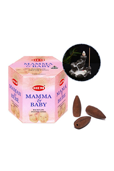 Hem Mamma Baby Geri Akış Konik Tütsü 40'lı