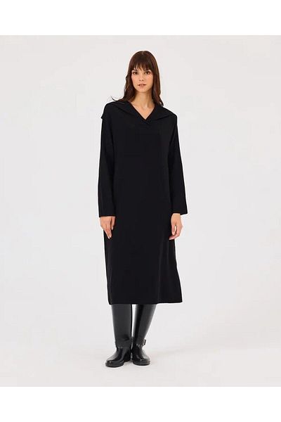 SEÇİLSTORE Γκρι πλεκτό φόρεμα Scl - 24271108
