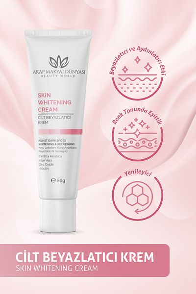 Arap Makyaj Dünyası Set of 2 - Skin Whitening and Ginseng Peeling