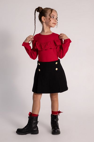 DMB BOYS & GIRLS Girl's Shorts and Skirt Set